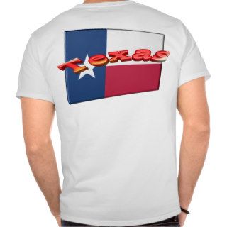 3D Texas State Flag T shirts
