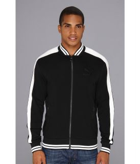 PUMA Baseball T7 Sweat Jacket Mens Sweatshirt (Black)