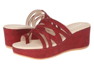 Donald J Pliner Salma Womens Wedge Shoes (Red)