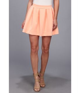 Gabriella Rocha Lauren Ashley Skater Skirt Womens Skirt (Orange)