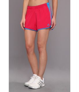 adidas Ultimate Woven 3 Stripes Short Womens Shorts (Red)
