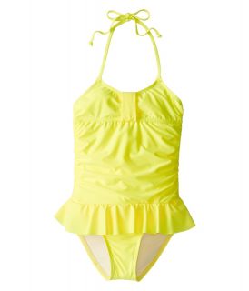 Splendid Littles Solid One Piece Girls Swimsuits One Piece (Yellow)
