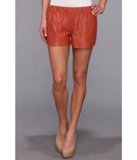 LAmade Leather Shorts Womens Shorts (Pink)