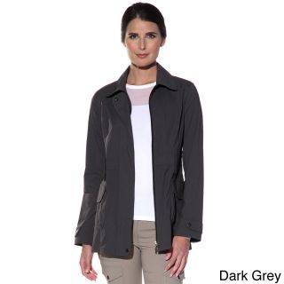 Na Womens Diane Moisture wicking Travel Jacket Grey Size XS (2  3)