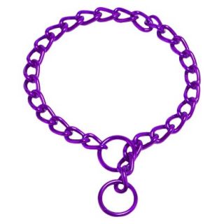 Platinum Pets Coated Chain Training Collar   Purple (22 x 2.5mm)