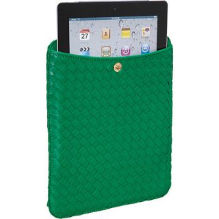 Woven Tablet Sleeve Green   Urban Expressions Laptop Sleeves