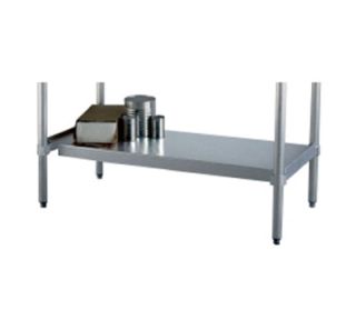 New Age Undershelf For Work Table w/ Knock Down Frame, 72x24 in, Aluminum