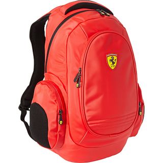Heavy Duty Laptop Backpack Red   Ferrari Casuals Laptop Backpack