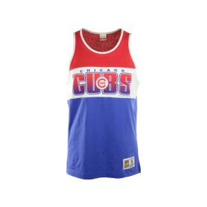 Chicago Cubs Mitchell and Ness MLB Home Stand Mesh Tank