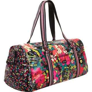 Artist Circle 21 X Large Duffel Jet Flower Power   Sakroots Travel Duf