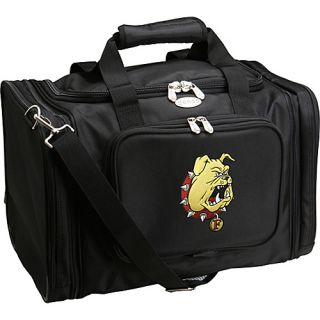 NCAA Ferris State University 22 Travel Duffel Black   Denco