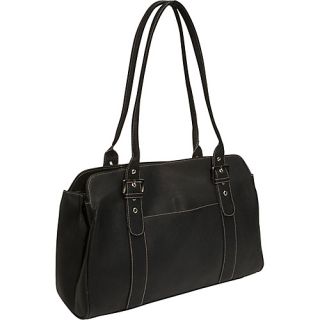 Leather Working Tote Bag   Black