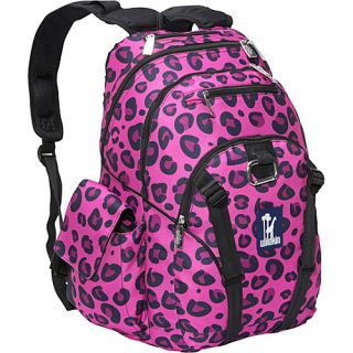 Pink Leopard Serious Backpack   Pink Leopard