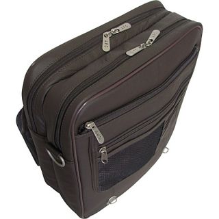 Leather Laptop Backpack Briefcase Dark Brown   AmeriLeather Laptop