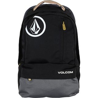 Basis Polyester Backpack Black Charcoal   Volcom School & Day Hiking Back