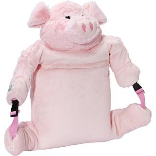 Pig Luggable Childrens Backpack Pink   Wildkin School & Day Hiking Back