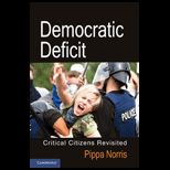 Democratic Deficit Critical Citizens Revisited