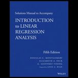 Introduction to Linear Regression Analysis   Student Solution Manual