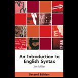 Introduction to English Syntax