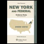 New York and Federal Evidence Rules 2009 10
