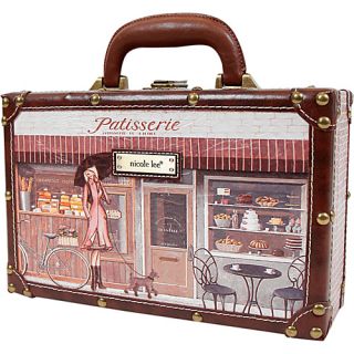 Camilla Vintage 12 Inch Briefcase Patisserie   Nicole Lee Ladies Bus