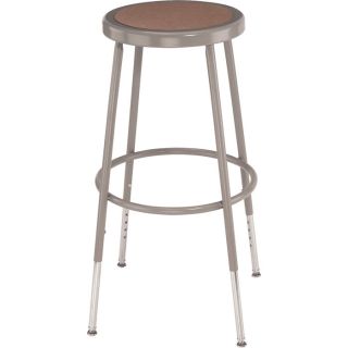 National Public Seating Adjustable Shop Stool   300 Lb. Capacity, 25 33 Inch H,