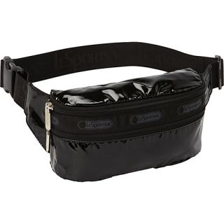 Double Zip Belt Bag (Patent) Black Patent   LeSportsac Waist Packs &