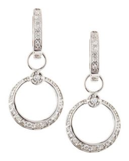 Diamond Mini Circle Hoop Earrings