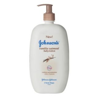 Johnsons Vanilla Oatmeal Baby Lotion   27.0 oz.
