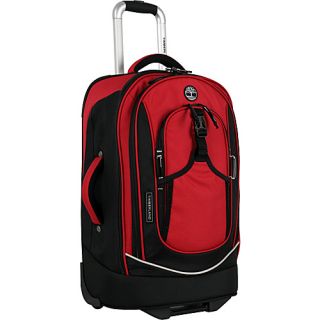 Claremont 21 Rolling Carry On Suitcase Red/black   Timberland Small
