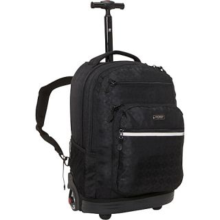 Sundance Laptop Rolling Backpack Argyle Black   J World New Yor