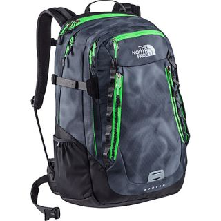 Router Laptop Backpack Graphite Grey Smokey Ombre Print   The Nor