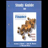 Foundations of Finance Study Guide