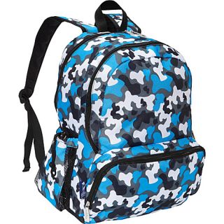 Megapak Backpack Blue Camo   Wildkin School & Day Hiking Backpacks