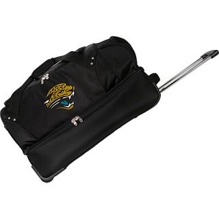 NFL Jacksonville Jaguars 27 Drop Bottom Wheeled Duffel Bag