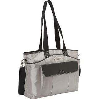 Newport Laptop Handbag 17.3 Gray   Clark & Mayfield Ladies Bu