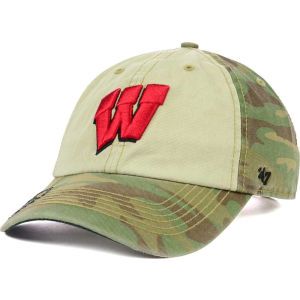 Wisconsin Badgers 47 Brand NCAA OHT Gordie Clean Up Adjustable Cap
