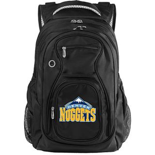 NBA Denver Nuggets 19 Laptop Backpack Black   Denco Sports