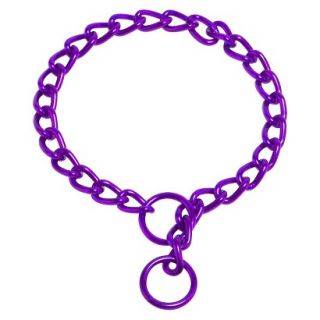 Platinum Pets Coated Chain Training Collar   Purple (16 x 2.5mm)