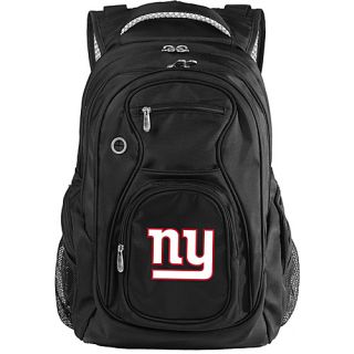 NFL New York Giants 19 Laptop Backpack Black   Denco Sport