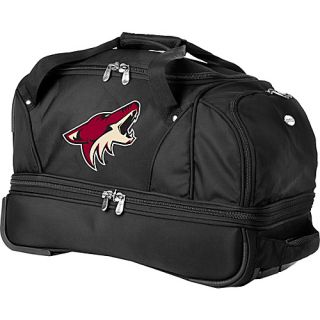 NHL Phoenix Coyotes 22 Drop Bottom Wheeled Duffel Bag Blac
