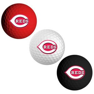 Cincinnati Reds 3pk Golf Ball Set