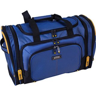 Accelerator 20 Exp. Club Duffel Blue/ Yellow   LUCAS Travel Duffels