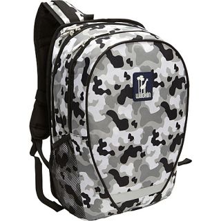 Gray Camo Comfortpak Backpack Grey Camo   Wildkin School & Day Hiking Ba