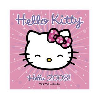 Hello Kitty Hello 2008 Mini Wall Calendar Higashi Glaser 9780810988545 Books