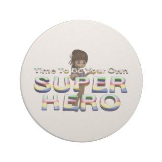 TEE Own Superhero Drink Coaster