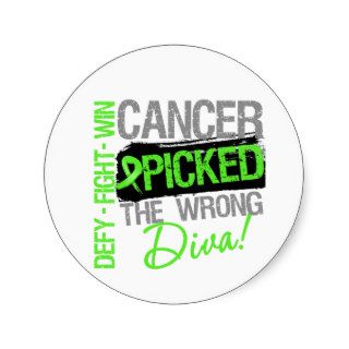 Cancer Picked The Wrong Diva Non Hodgkins Lymphoma Sticker