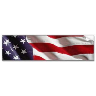 USA Star Spangled Banner American Flag Bumper Sticker