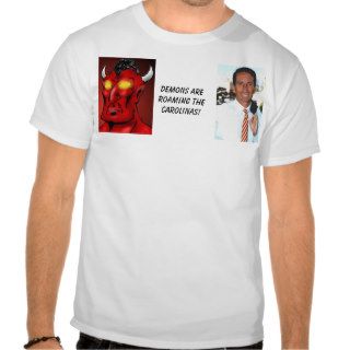 sanford, satan, Demons areRoaming theCarolinas T shirts