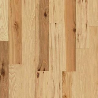 Bruce Hickory Rustic Natural 3/4 in. Thick x 3 1/4 in. Wide x Random Length Solid Hardwood Flooring (22 sq. ft./case) AHS471